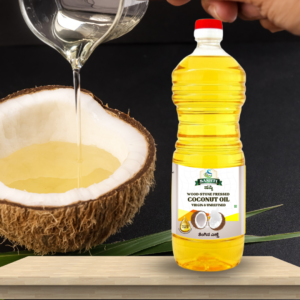 Coconut Oil - Organic Wooden Cold Press Oil