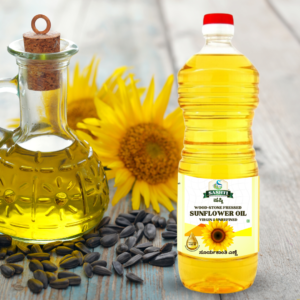 Sunflower Oil - Organic Wooden Cold Press Oil