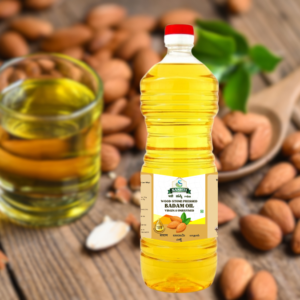 Pure Wood-Pressed Badam Oil – 100ml