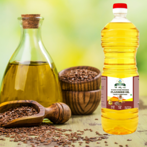 Pure Wood-Pressed Flaxseed Oil – 200ml