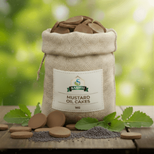 Home groundnut wood pressed oil cake